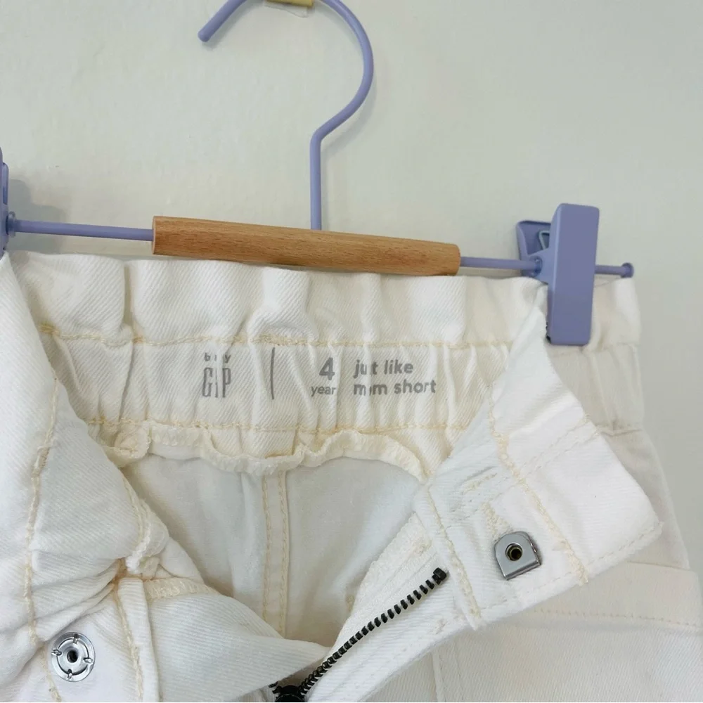Gap Paper Bag Mom Jean Shorts